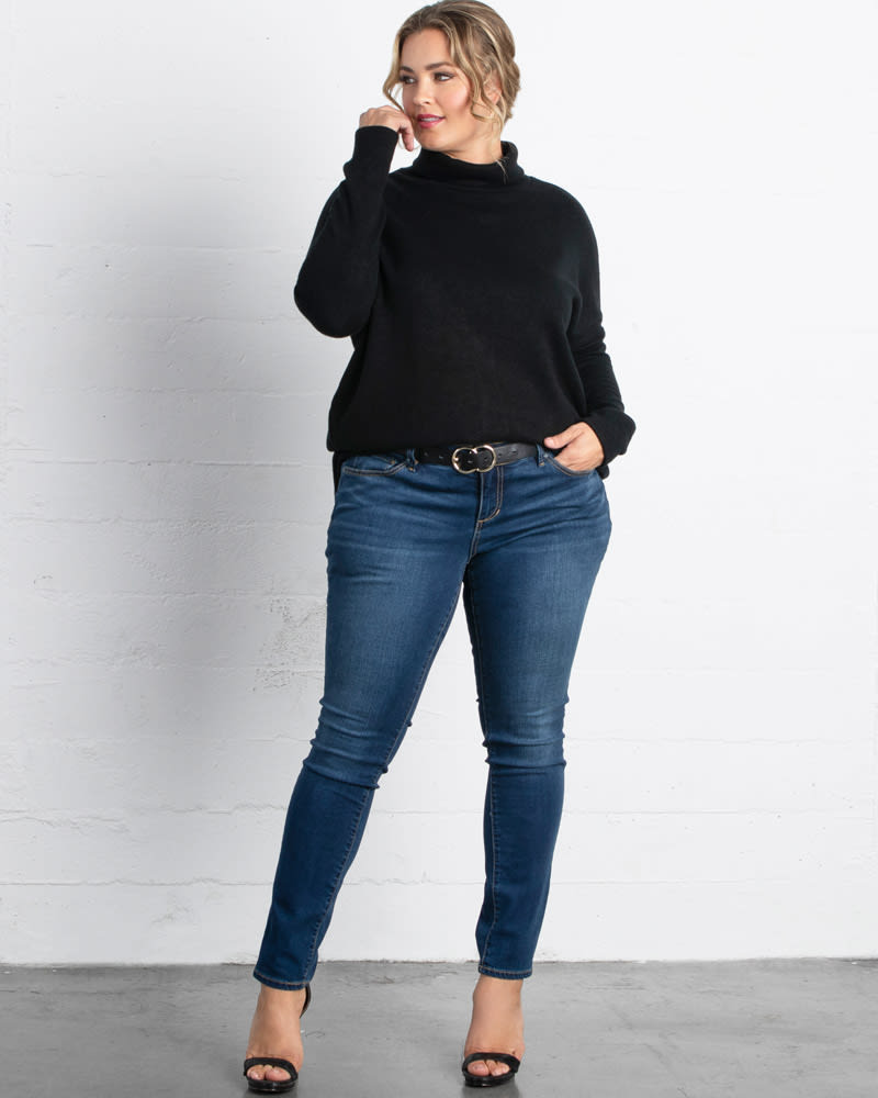 Plus size turtleneck tunic hotsell